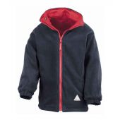 Result Kids/Youths StormDri 4000 Reversible Jacket - Red/Navy Size 13-14