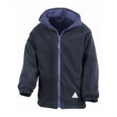 Result Kids/Youths StormDri 4000 Reversible Jacket - Royal Blue/Navy Size 13-14