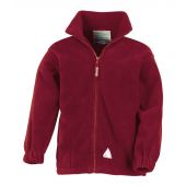 Result Kids/Youths Polartherm™ Fleece Jacket - Burgundy Size 12/14
