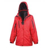 Result Ladies Journey 3-in-1 Jacket with Soft Shell Inner - Red/Black Size 3XL/20