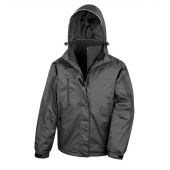 Result Journey 3-in-1 Jacket with Soft Shell Inner - Black/Black Size 4XL