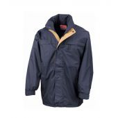Result Multi-Function Midweight Jacket - Navy/Sand Size XS