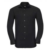 Russell Collection Long Sleeve Ultimate Stretch Shirt - Black Size 4XL