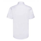 Russell Collection Short Sleeve Herringbone Shirt