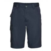 Russell Workwear Poly/Cotton Shorts - French Navy Size 48