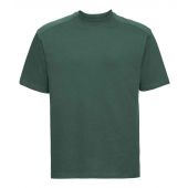 Russell Heavyweight T-Shirt - Bottle Green Size 4XL