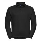 Russell Heavy Duty Collar Sweatshirt - Black Size 4XL
