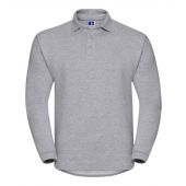 Russell Heavy Duty Collar Sweatshirt - Light Oxford Size 4XL