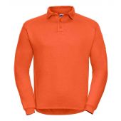 Russell Heavy Duty Collar Sweatshirt - Orange Size 4XL