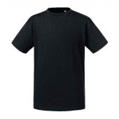 Russell Kids Pure Organic T-Shirt - Black Size 13-14