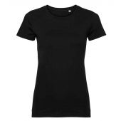 Russell Ladies Pure Organic T-Shirt - Black Size XXL