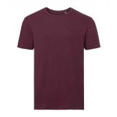 Russell Pure Organic T-Shirt - Burgundy Size 3XL