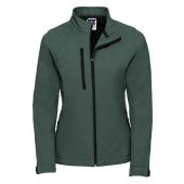 Russell Ladies Soft Shell Jacket - Bottle Green Size 4XL