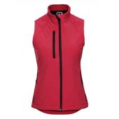 Russell Ladies Soft Shell Gilet - Classic Red Size XXL