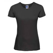 Russell Ladies Lightweight Slim T-Shirt - Black Size XL