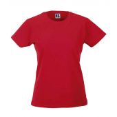 Russell Ladies Lightweight Slim T-Shirt - Classic Red Size XL