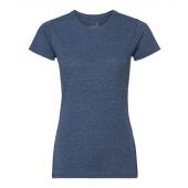 Russell Ladies HD T-Shirt - Bright Navy Marl Size XS