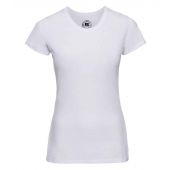 Russell Ladies HD T-Shirt - White Size XXL