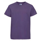 Russell Schoolgear Kids Classic Ringspun T-Shirt - Purple Size 11-12
