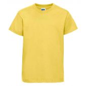 Russell Schoolgear Kids Classic Ringspun T-Shirt - Yellow Size 11-12