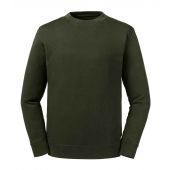 Russell Pure Organic Reversible Sweatshirt - Dark Olive Size 3XL