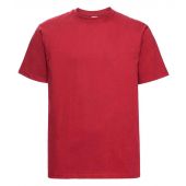 Russell Classic Heavyweight Combed Cotton T-Shirt - Classic Red Size XXL