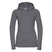 Russell Ladies Authentic Hooded Sweatshirt - Convoy Grey Size XL