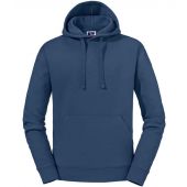 Russell Authentic Hooded Sweatshirt - Indigo Blue Size XS