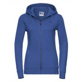 Russell Ladies Authentic Zip Hooded Sweatshirt - Bright Royal Size XL