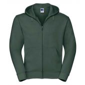 Russell Authentic Zip Hooded Sweatshirt - Bottle Green Size 3XL