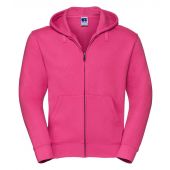 Russell Authentic Zip Hooded Sweatshirt - Fuchsia Size 3XL