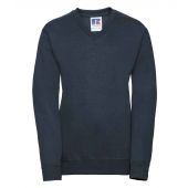 Russell Schoolgear Kids V Neck Sweatshirt - French Navy Size 11-12