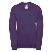 Russell Schoolgear Kids V Neck Sweatshirt - Purple Size 11-12