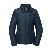Russell Ladies Cross Padded Jacket - French Navy Size 3XL