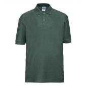 Russell Schoolgear Kids Poly/Cotton Piqué Polo Shirt - Bottle Green Size 11-12