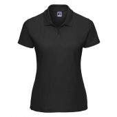 Russell Ladies Classic Poly/Cotton Piqué Polo Shirt - Black Size 18