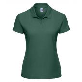 Russell Ladies Classic Poly/Cotton Piqué Polo Shirt - Bottle Green Size 22