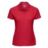 Russell Ladies Classic Poly/Cotton Piqué Polo Shirt - Classic Red Size 18