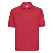Russell Poly/Cotton Piqué Polo Shirt - Classic Red Size 4XL