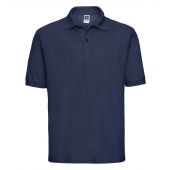Russell Poly/Cotton Piqué Polo Shirt - French Navy Size 6XL