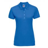 Russell Ladies Stretch Piqué Polo Shirt - Azure Size XXL