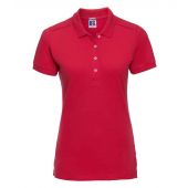 Russell Ladies Stretch Piqué Polo Shirt - Classic Red Size XXL