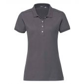 Russell Ladies Stretch Piqué Polo Shirt - Convoy Grey Size XXL