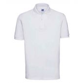 Russell Classic Cotton Piqué Polo Shirt - White Size 4XL