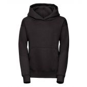 Russell Schoolgear Kids Hooded Sweatshirt - Black Size 11-12