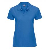Russell Ladies Ultimate Cotton Piqué Polo Shirt - Azure Size XXL