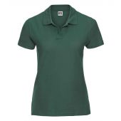 Russell Ladies Ultimate Cotton Piqué Polo Shirt - Bottle Green Size XXL