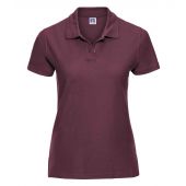 Russell Ladies Ultimate Cotton Piqué Polo Shirt - Burgundy Size XXL