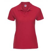 Russell Ladies Ultimate Cotton Piqué Polo Shirt - Classic Red Size XXL