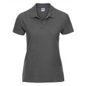 Russell Ladies Ultimate Cotton Piqué Polo Shirt - Titanium Size XXL